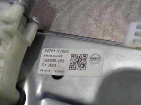 Foto 3ª: Elevalunas Manual Trasero Izquierdo Nissan Qashqai ACENTA 116CV 85KW [K9K872] (2018)