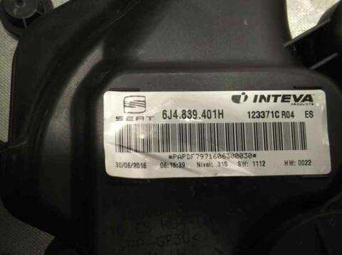 Foto 4ª: Elevalunas Manual Trasero Derecho Seat Ibiza 1.4 16V TSI ACT 150CV 110KW [CZE] (2016)