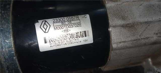 Motor de Arranque Dacia Sandero 0.9 AMBIANCE [0.9 LTR. - 66 KW TCE CAT BIVALENT. GASOLINA - GPL]