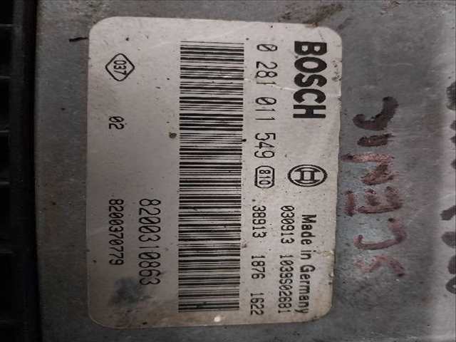 Foto 2ª: Centralita Motor ECU Renault Megane 1.9 D [D-F9Q] (2003)