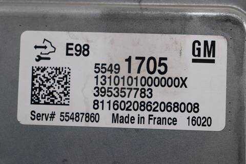 Foto 3ª: Centralita Motor ECU Opel Insignia BASIS 4X4 (2016)