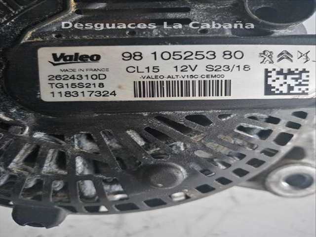 Alternador Peugeot Partner 1.6 BLUEHDI 100