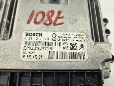 Foto 2ª: Centralita Motor ECU Citroen Xsara 1.6 HDI SX PICASSO 109CV 80KW [9HY] (2005)