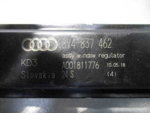 Foto 3ª: Elevalunas Eléctrico Delantero Derecho Audi A3 30 TDI BASICO 115CV 85KW [DDY] (2018)