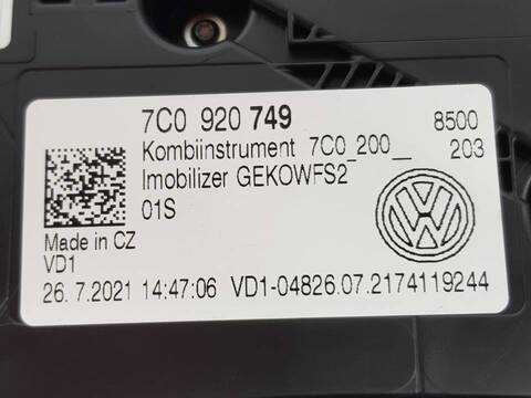 Foto 3ª: Cuadro de Instrumentos Volkswagen Crafter 30 FURGON BM TN FWD (2017)