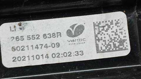 Foto 3ª: Piloto Trasero Izquierdo Renault Zoe 0 92CV 68KW [5AQ605] (2021)