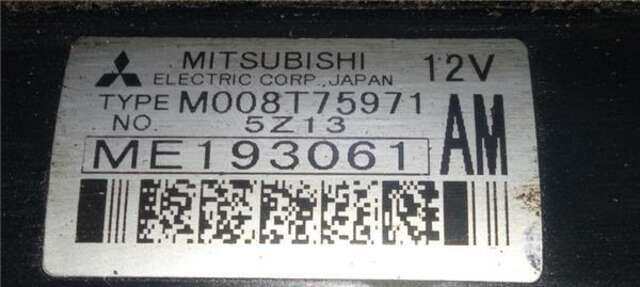 Motor de Arranque Mitsubishi Canter 3.0 TDI