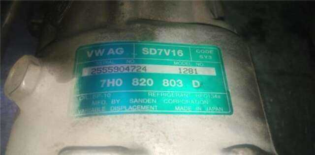Compresor Aire Acondicionado Volkswagen Caddy 1.9 FURG. [1.9 LTR. - 55 KW TDI (BSU)]