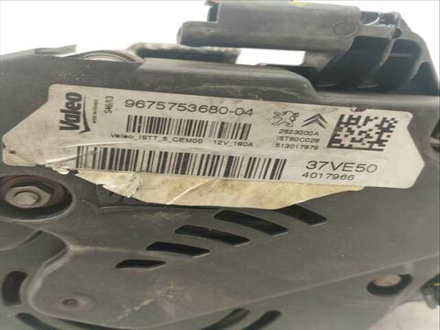 Foto 3ª: Alternador Peugeot 308 1.6 HDI 114CV 84KW [9HD (DV6C)] (2013)