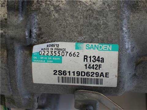 Foto 3ª: Compresor Aire Acondicionado Ford Fiesta 1.4 TDCI 68CV 50KW [F6JB] (2006)