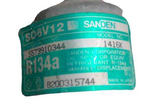 Foto 3ª: Compresor Aire Acondicionado Renault Clio 1.5 DCI B/CB08) (1998)