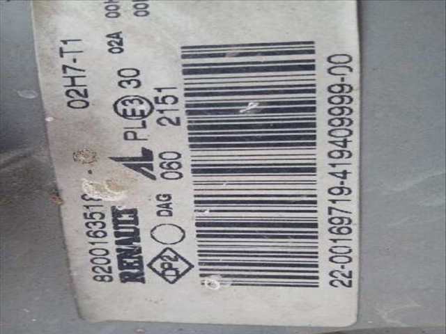 Foto 3ª: Faro Derecho Renault Master 80CV 59KW CAJA CERRADA (2002)