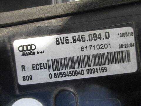 Foto 2ª: Piloto Portón Derecho Audi A3 30 TDI BASICO 115CV 85KW [DDY] (2018)