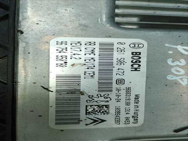 Foto 2ª: Centralita Motor ECU Peugeot 308 SPORT 120CV 88KW [5FS] (2010)