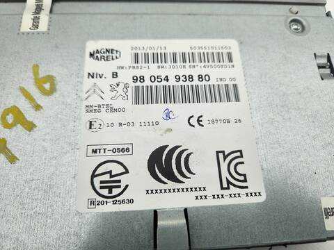 Foto 2ª: Sistema Audio Radio CD Peugeot 208 ACCESS 68CV 50KW [8H01] (2013)