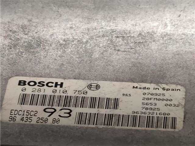 Foto 3ª: Centralita Motor ECU Citroen Xsara 2.0 HDI [RHY (DW10TD)]