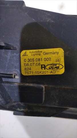 Foto 4ª: Faro Antiniebla Delantero Derecho Ford Mondeo 2.0 DIESEL [D/QXBA] (2008)