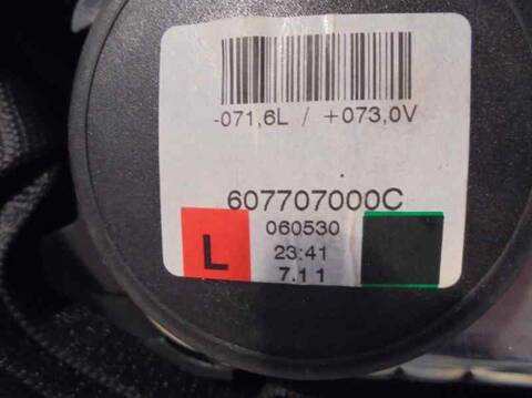 Foto 2ª: Cinturón Trasero Izquierdo Fiat Punto 1.4 CAT 78CV 57KW [350A1000] (2007)