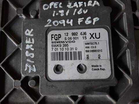 Foto 2ª: Centralita Motor ECU Opel Zafira ENJOY 1.8 16V 140CV (2005)