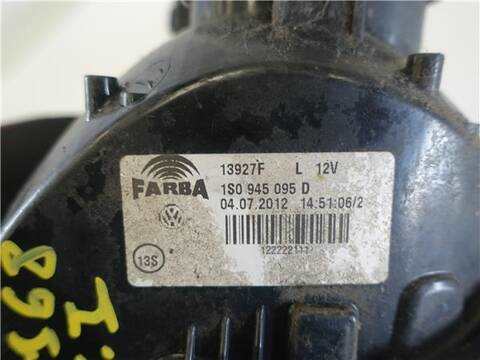 Foto 3ª: Piloto Trasero Izquierdo Volkswagen UP 1.0 BLACK UP 60CV 44KW [CHYA] (2012)