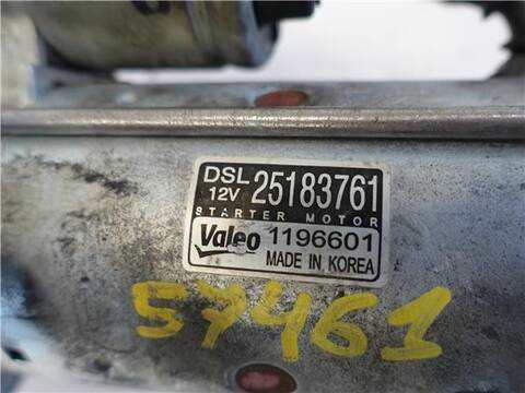 Foto 3ª: Motor de Arranque Chevrolet Orlando 2.0 LTZ 163CV 120KW [Z 20 D1] (2012)