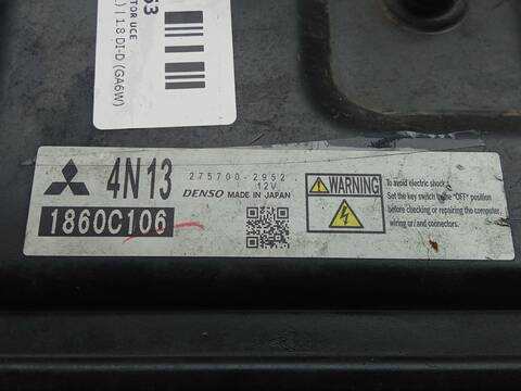 Foto 3ª: Centralita Motor ECU Mitsubishi ASX 1.8 DI-D GA6W) 150CV 110KW [4N13] (2013)