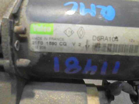 Foto 3ª: Motor de Arranque Renault Clio 1.2 16V ALIZE 80CV 59KW [F9Q H7] (2000)