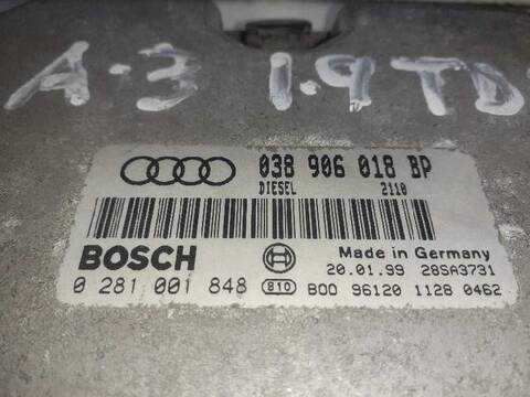 Foto 3ª: Centralita Motor ECU Audi A3 1.9 TDI AMBIENTE 110CV 81KW [AHF] (1999)