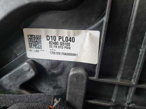 Foto 2ª: Elevalunas Eléctrico Delantero Derecho Kia Niro CONCEPT 141CV [G4LE] (2017)