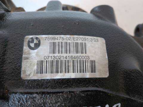 Foto 3ª: Diferencial Trasero Bmw Serie 3 315 N47D20C BERLINA (2013)