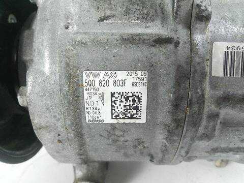 Foto 2ª: Compresor Aire Acondicionado Audi A3 1.6 TDI [CXXB] (2012)