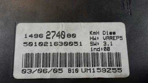 Foto 3ª: Cuadro de Instrumentos Fiat Ulysse 2.2 16V JTD CAT 128CV 94KW [4HW] (2006)