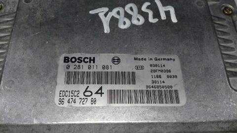 Foto 2ª: Centralita Motor ECU Peugeot 307 2.0 HDI FAP CAT 107CV 79KW [RHS] (2003)