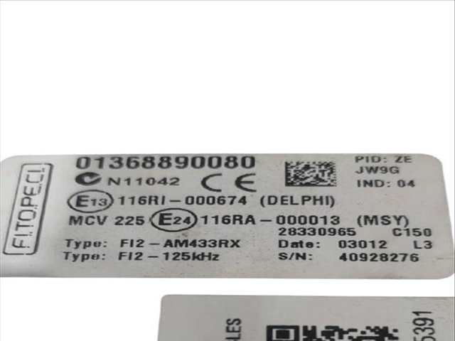 Foto 3ª: Caja Reles Fusibles Citroen Nemo 1.3 HDI 75 FURGONETA FURGONETA/MONOVOLUMEN AA_) (2008)