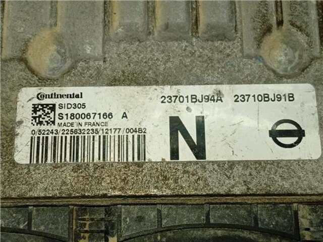 Centralita Motor ECU Nissan NV200 1.5 NV200 COMBI COMFORT [1.5 LTR. - 81 KW DCI CAT]