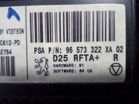 Foto 3ª: Mando Climatizador Peugeot 407 PACK COUPE 204CV 150KW [UHZ] (2006)