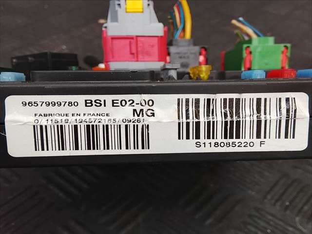 Foto 2ª: Centralita Confort BSI Peugeot 206 + 1.1 G (2009)