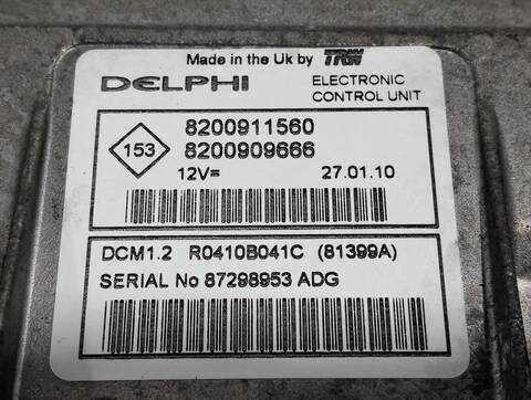 Foto 2ª: Centralita Motor ECU Renault Clio AUTHENTIQUE 1 DCI DIESEL CAT 86CV (2005)