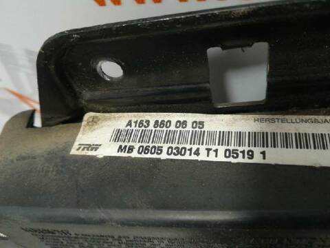 Foto 3ª: Airbag Lateral Delantero Izquierdo Mercedes Clase ML 270 CDI 163.113) W163) [612963] (2003)