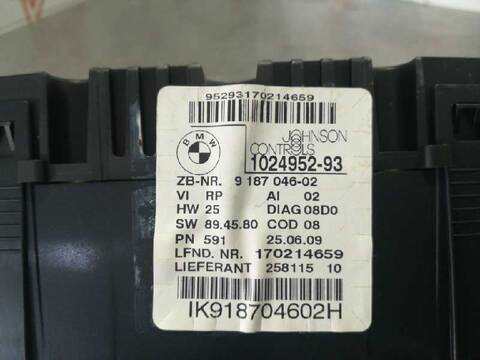 Cuadro de Instrumentos Bmw Serie 1 114 118D BERLINA 143CV 105KW