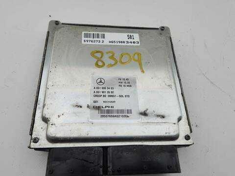 Foto 3ª: Centralita Motor ECU Mercedes Sprinter 310/311/313/314/316 CDI 906.631/633/635/637) 114CV 84KW CAJA CERRADA [651955] (2016)