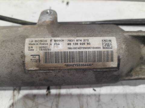 Foto 3ª: Cremallera de Direccion Toyota Proace 1.6 D4D MDZ9) 95CV 70KW FURGONETA [3WZ-TV (DV6FDU)] (2017)