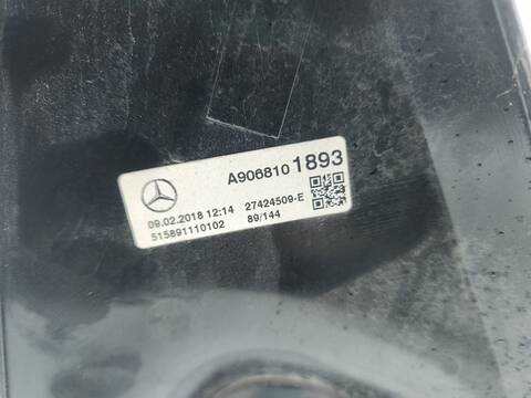 Foto 2ª: Retrovisor Izquierdo Mercedes Sprinter 310/313/316 CDI 906.631/633/635/637) 95CV 70KW CAJA CERRADA [651956] (2013)