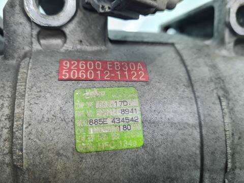 Foto 3ª: Compresor Aire Acondicionado Nissan Pathfinder 2.5 DCI DIESEL CAT 171CV 126KW [YD25DDTI] (2005)