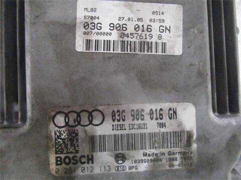 Foto 2ª: Centralita Motor ECU Audi A4 2.0 TDI 16V AVANT 140CV 103KW [BLB] (2005)