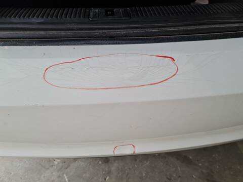 Foto 4ª: Paragolpes Trasero Audi A3 1.6 TDI AMBIENTE 105CV 77KW [CAYC] (2010)