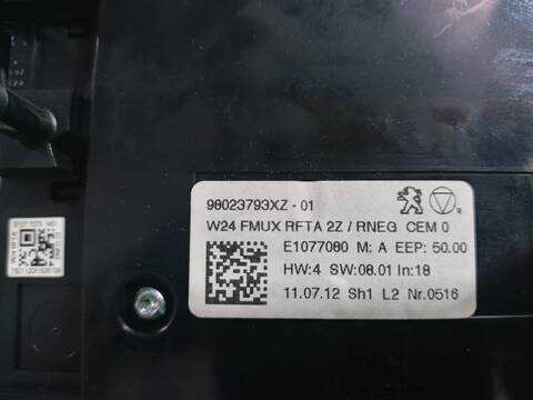 Foto 3ª: Mando Calefacción A. A. Peugeot 508 ACTIVE 140CV 103KW [8DRHF8] (2012)