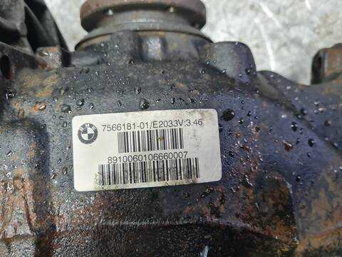 Foto 3ª: Diferencial Trasero Bmw X1 2.0 TD CAT 177CV 130KW [N47D20C] (2010)