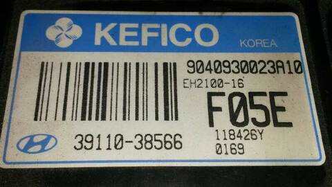 Foto 3ª: Centralita Motor ECU Hyundai Trajet 2.0 16V CAT 136CV 100KW [G4JP] (2002)