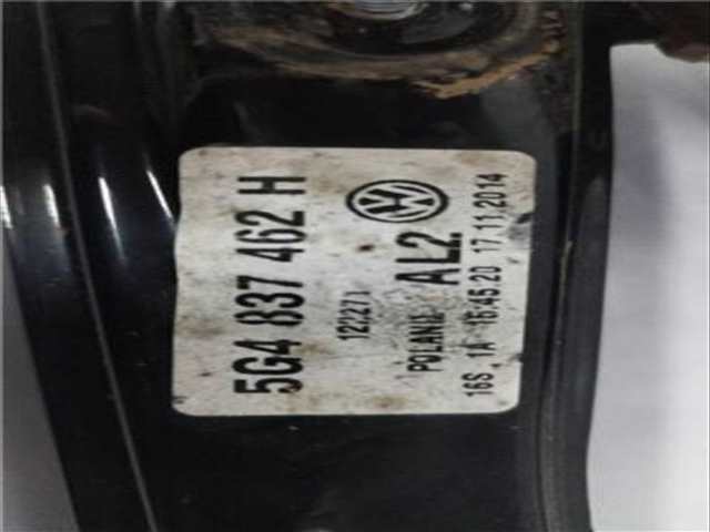 Foto 2ª: Elevalunas Eléctrico Delantero Derecho Volkswagen Golf 1.4 TSI 122CV 90KW [CMBA,CXSA] (2015)